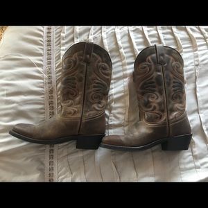Loredo leather cowboy boots size 7.5
